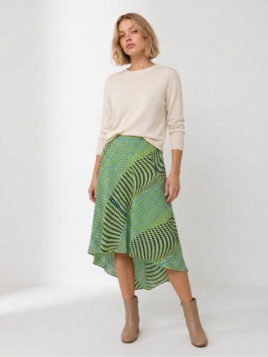 Laundry By Shelli Segal Dresses & Skirts - NWOT Women's Laundry By Shelli Segal Mixed-Print Hi-Lo Midi Skirt Maximalist